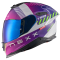 Мотошолом Nexx Y.100R FADE PURPLE.WHITE
