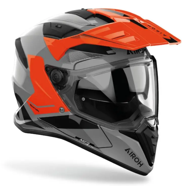 Шолом AIROH BANDIT TUNE orange gloss