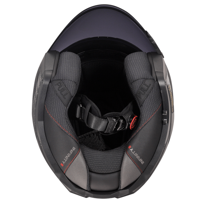 Мотошолом LS2 OF603 Infinity 2 Gloss Carbon
