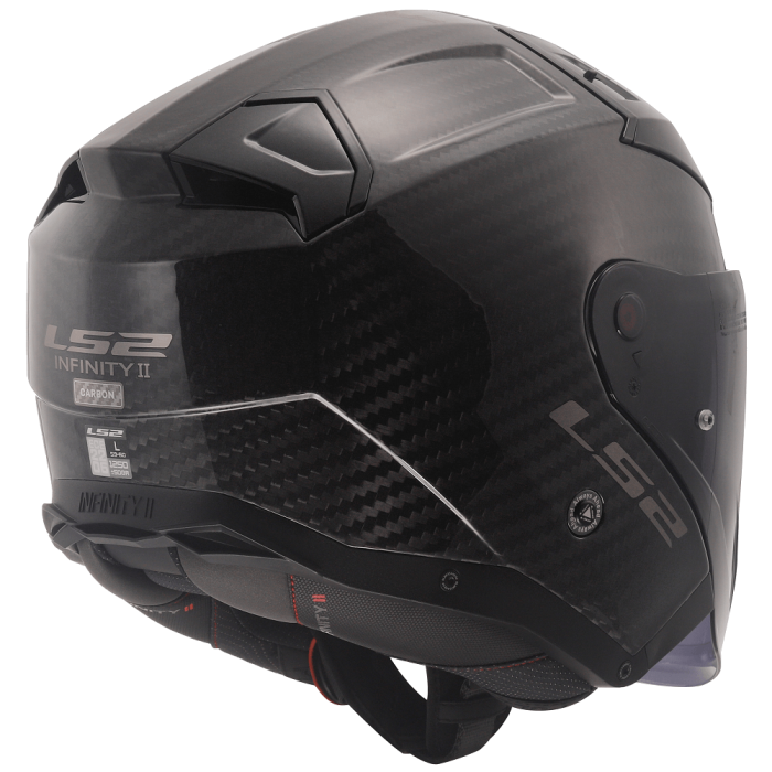 Мотошолом LS2 OF603 Infinity 2 Gloss Carbon