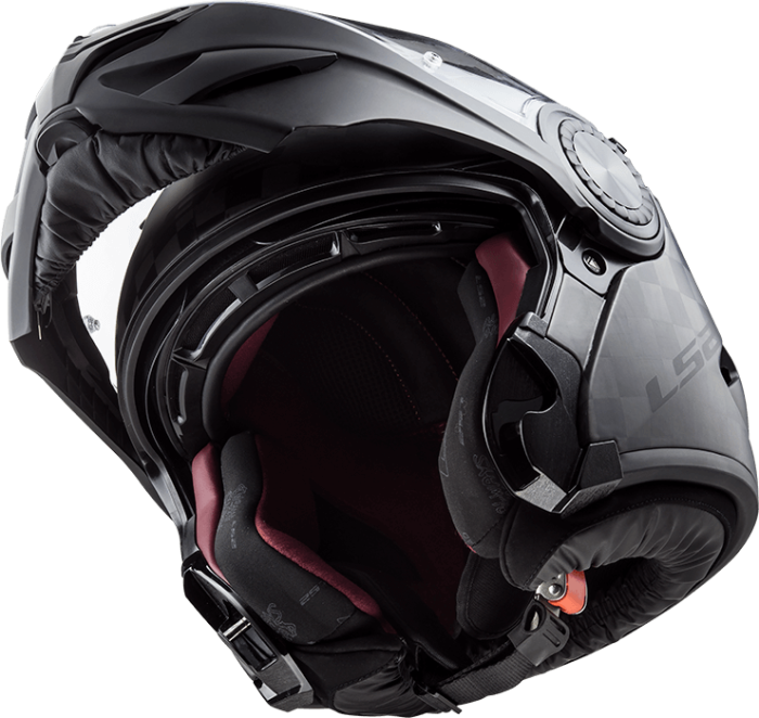 Мотошолом LS2 FF313 Vortex Matt Carbon