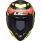 Мотошолом LS2 FF805 Thunder C Attack Matt Red Hi-Vis Yellow