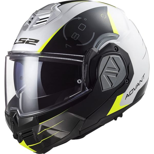 Мотошолом LS2 FF906 Advant Codex White Black