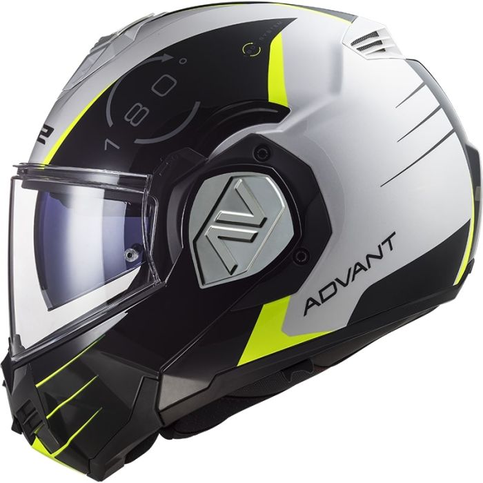 Мотошолом LS2 FF906 Advant Codex White Black