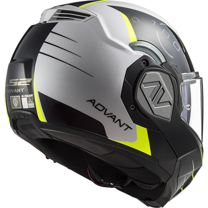 Мотошолом LS2 FF906 Advant Codex White Black