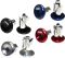 Баренди ODI Aluminum End Plugs w/Lasered Logo Red