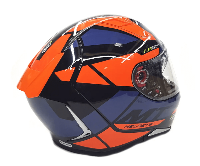 Мотошолом MT Revenge 2 Scalpel A4 Gloss Fluor Orange