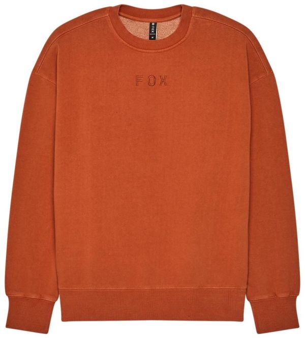 Кофта Fox Oversize Fleece - Wordmark Brown