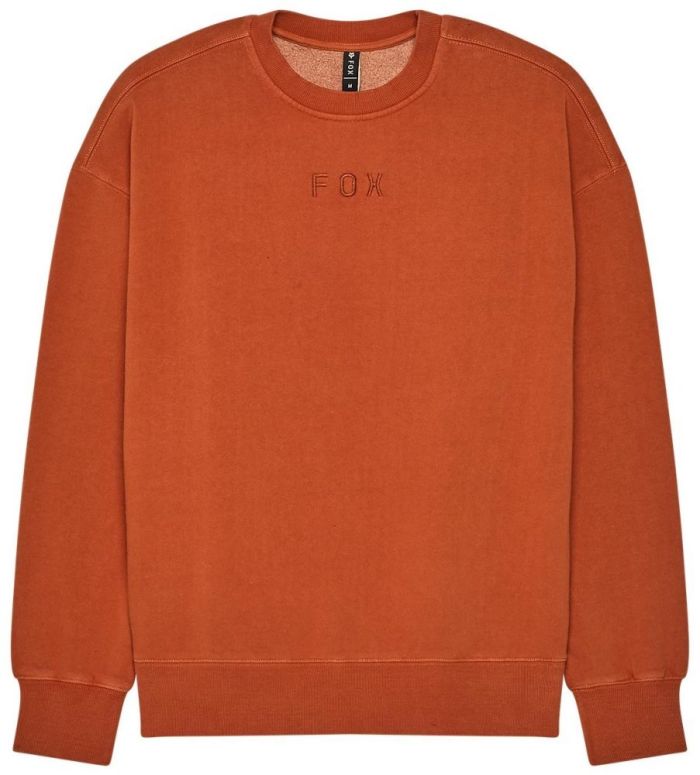 Кофта Fox Oversize Fleece - Wordmark Brown