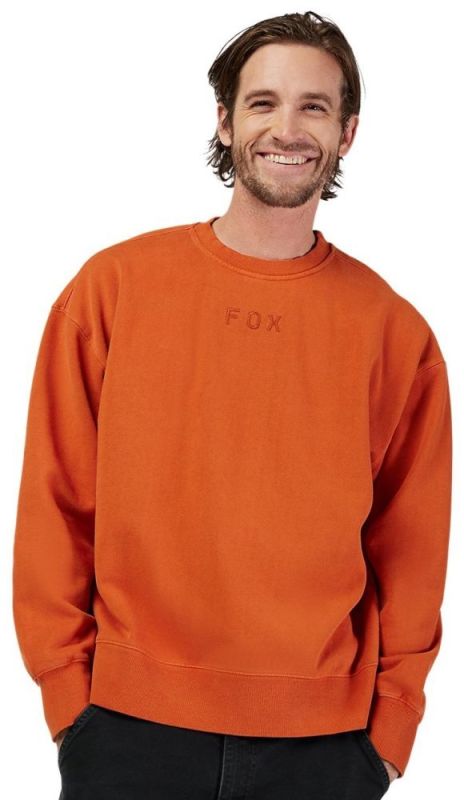 Кофта Fox Oversize Fleece - Wordmark Brown