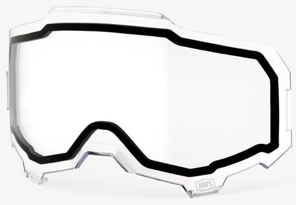 Лінза 100% ARMEGA Dual Lens - Clear, Dual Clear Lens