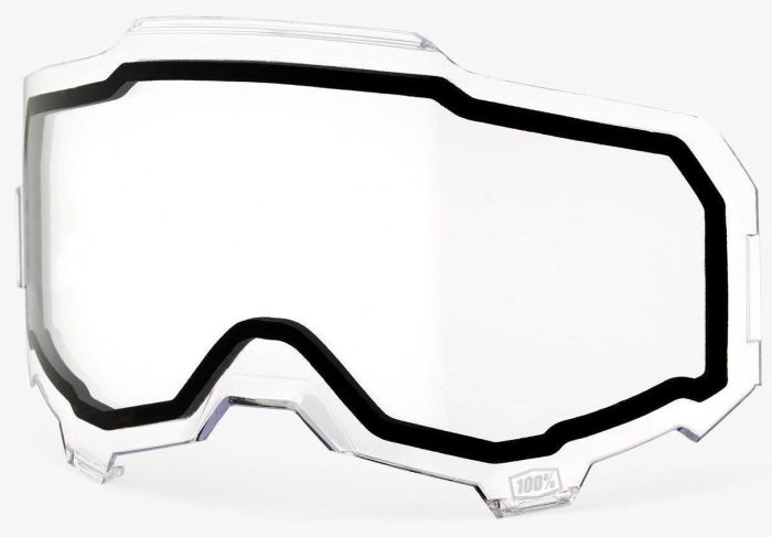 Лінза 100% ARMEGA Dual Lens - Clear, Dual Clear Lens