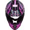 Мотошолом LS2 MX437 Fast Evo Verve Black Fluo Pink