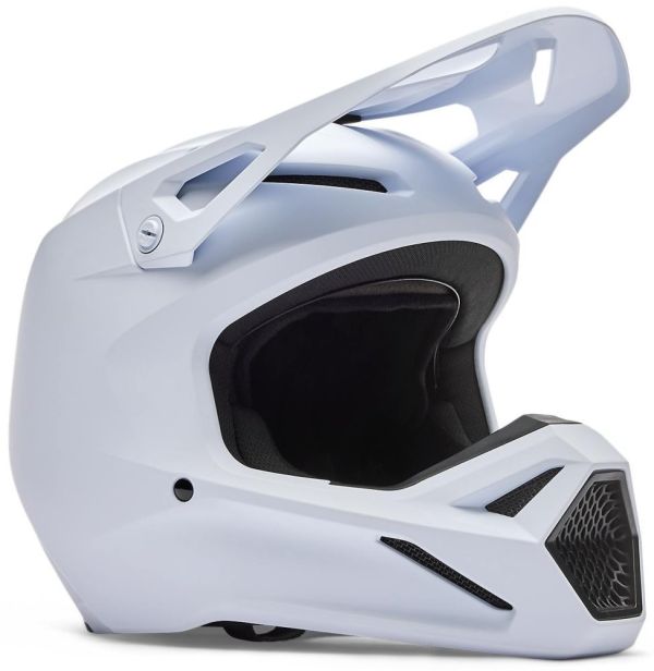 Шолом Fox Yth V1 Helmet - Solid White