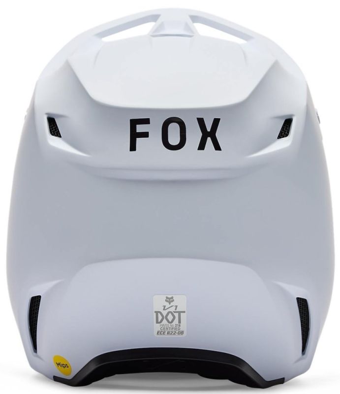Шолом Fox Yth V1 Helmet - Solid White