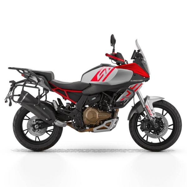 Мотоцикл QJMOTOR SRT 600 SX SILVER/GREY/RED