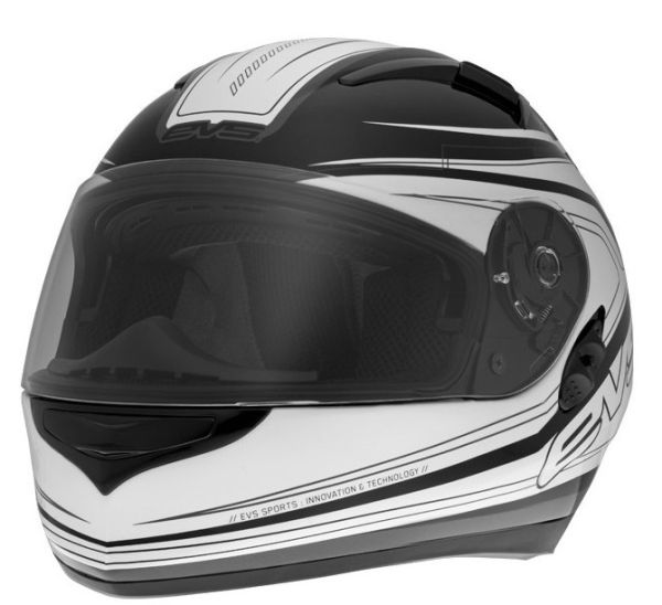 Мотошолом EVS Cypher Street Helmet - Maverick White Black