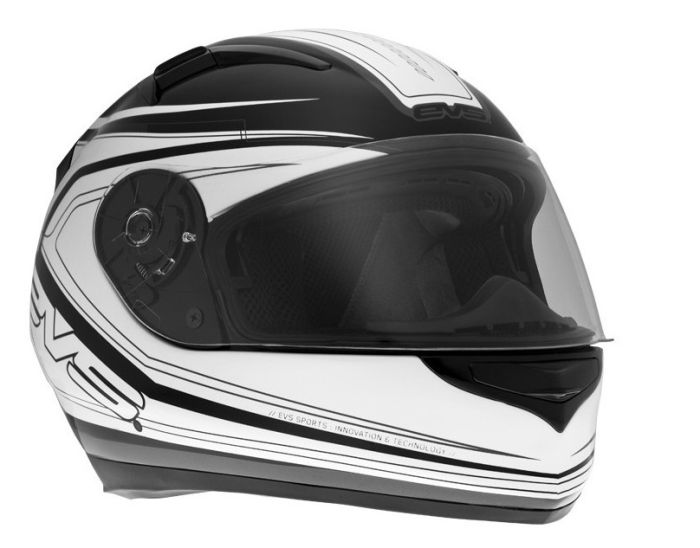 Мотошолом EVS Cypher Street Helmet - Maverick White Black