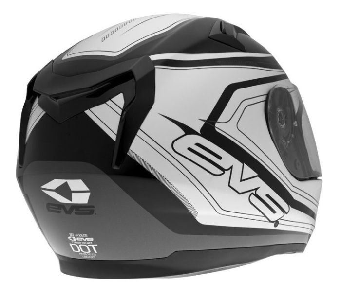 Мотошолом EVS Cypher Street Helmet - Maverick White Black