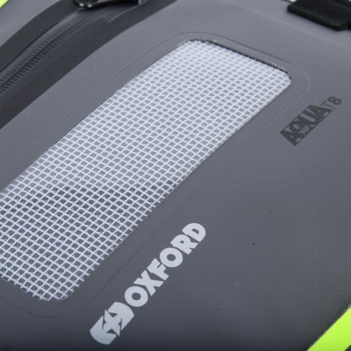 Мото сумка Oxford Aqua T8 Tail Bag - Black/Grey/Fluo