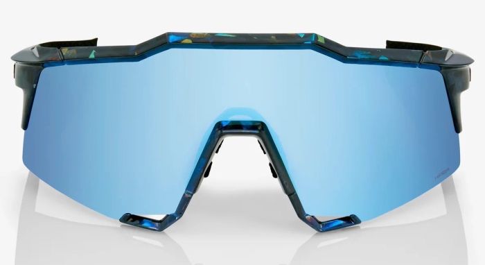 Окуляри Ride 100% Speedcraft - Black Holographic - Hiper Blue Multilayer Mirror Lens
