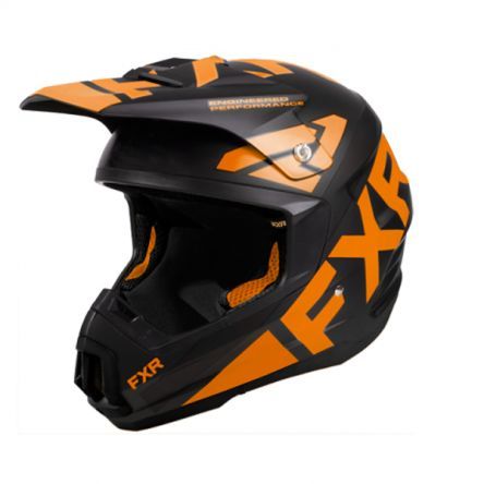 Мотошолом FXR Torque Team 22 - Black/Orange