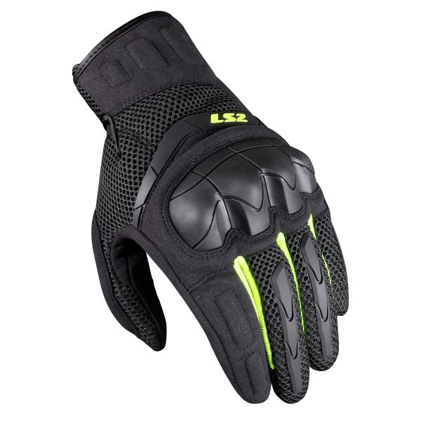 Моторукавички LS2 Kubra Man Gloves Anthracite Hi-Vis Yellow