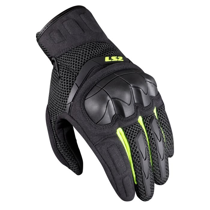 Моторукавички LS2 Kubra Man Gloves Anthracite Hi-Vis Yellow