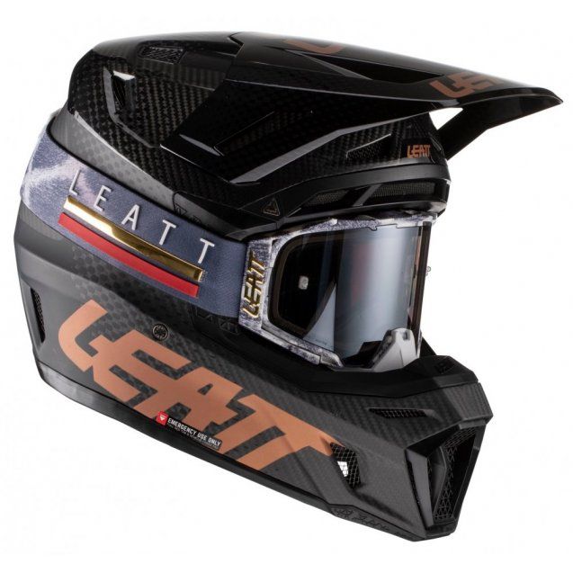 Мотошолом Leatt Helmet Moto 9.5 + Goggle Carbon
