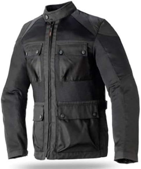Літня мотокуртка Seventy JC30 Black