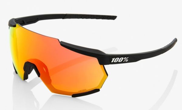 Окуляри Ride 100% Racetrap - Soft Tact Black - Hiper Red Multilayer Mirror Lens