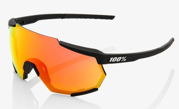 Окуляри Ride 100% Racetrap - Soft Tact Black - Hiper Red Multilayer Mirror Lens