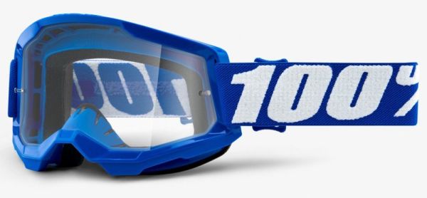 Окуляри 100% Strata 2 Goggle Blue Clear Lens