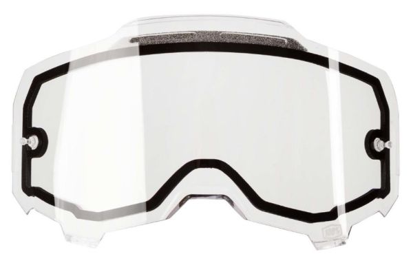 Лінза до окулярів 100% ARMEGA Dual Replacement Vented Lens - Clear