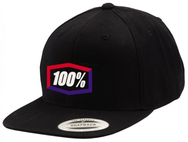 Кепка Ride 100% Corpo Classic SnapBack Hat Black