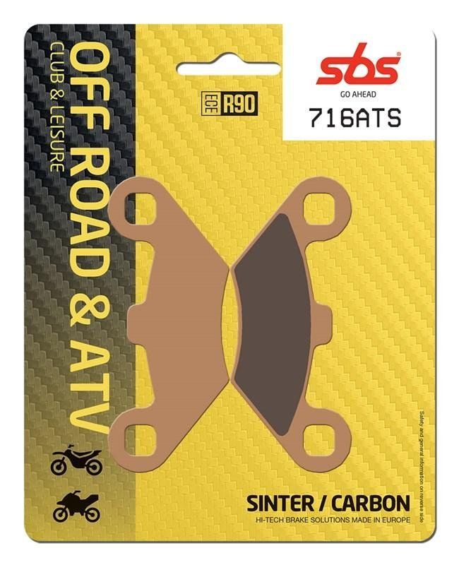 Гальмівні Колодки Sbs Standard Brake Pads,  Sinter/carbon