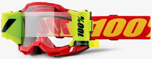 Окуляри 100% Accuri 2 Forecast Goggle Red - Clear Lens
