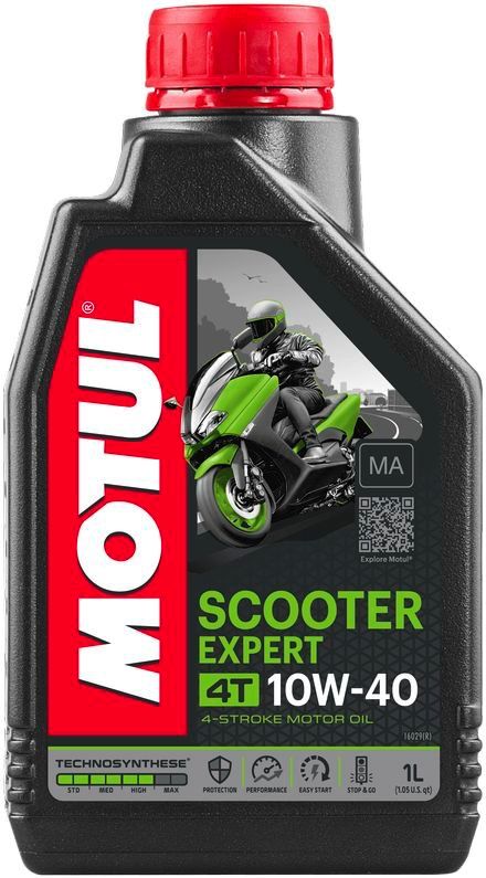 Моторна олива Motul Scooter Expert 4T SAE 10W40 MA (1л)