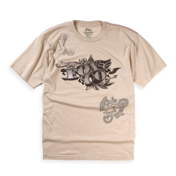 Футболка Fox Counterfeit Heathered Tee Sand