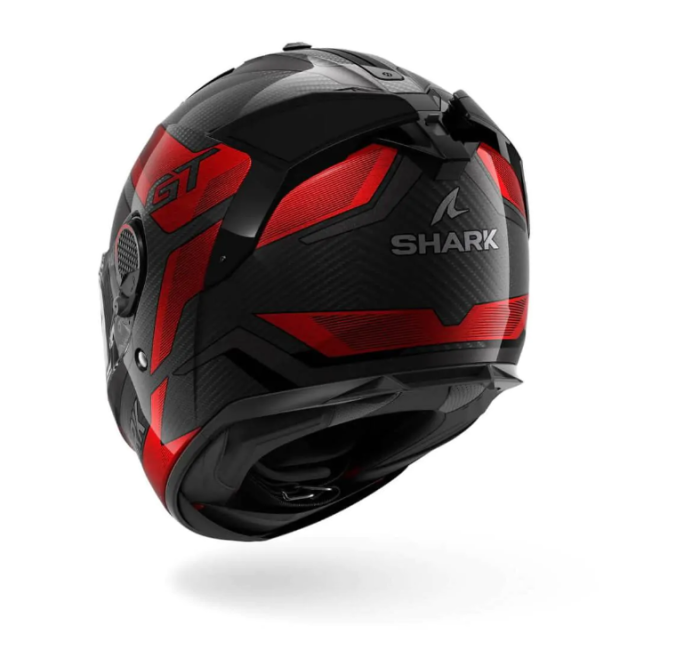 Шолом SHARK SPARTAN GT PRO RITMO CARBON red chrome