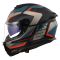Мотошолом LS2 FF808 Stream 2 Road Matt Black Blue