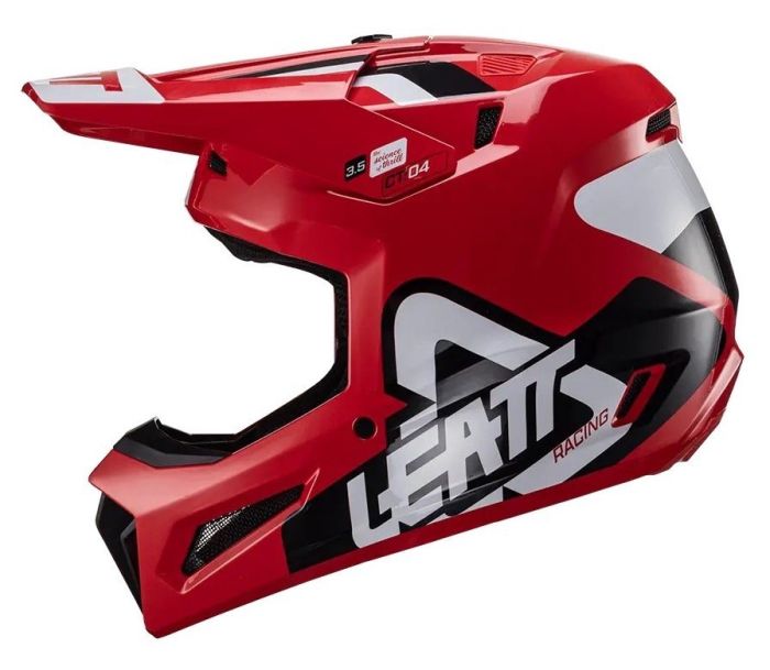 Мотошолом Leatt Helmet Moto 3.5 + Goggle Red