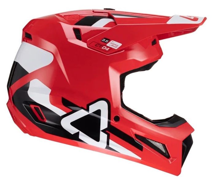 Мотошолом Leatt Helmet Moto 3.5 + Goggle Red