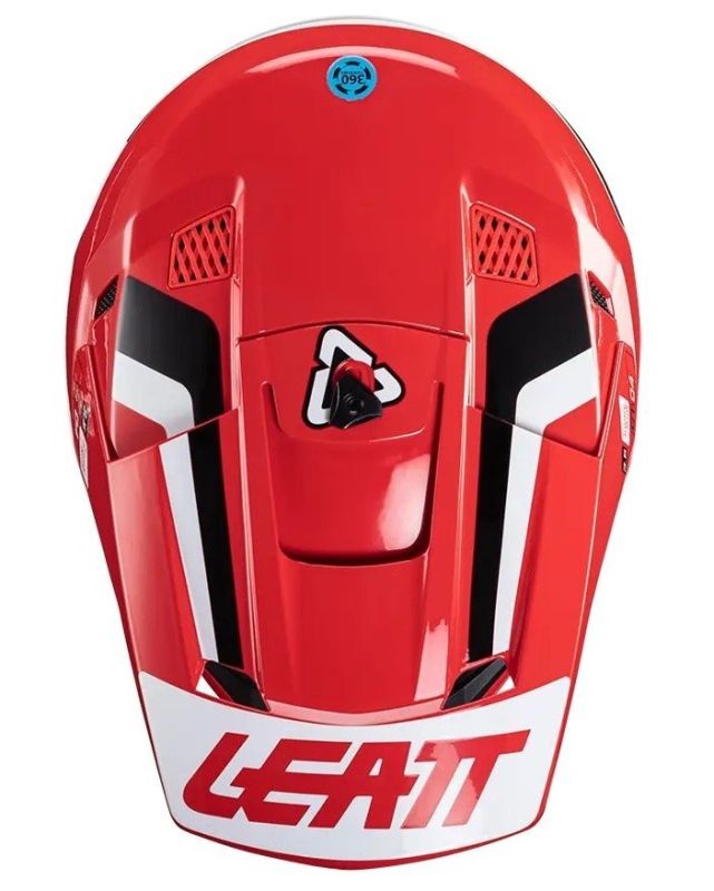 Мотошолом Leatt Helmet Moto 3.5 + Goggle Red