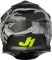 Мотошолом Just1 J39 Kinetic Camo Fluo Yellow Red Black - Matt