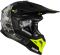 Мотошолом Just1 J39 Kinetic Camo Fluo Yellow Red Black - Matt