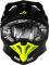 Мотошолом Just1 J39 Kinetic Camo Fluo Yellow Red Black - Matt