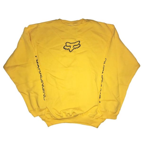 Кофта Fox Forever Fox Head Crew Fleece Yellow