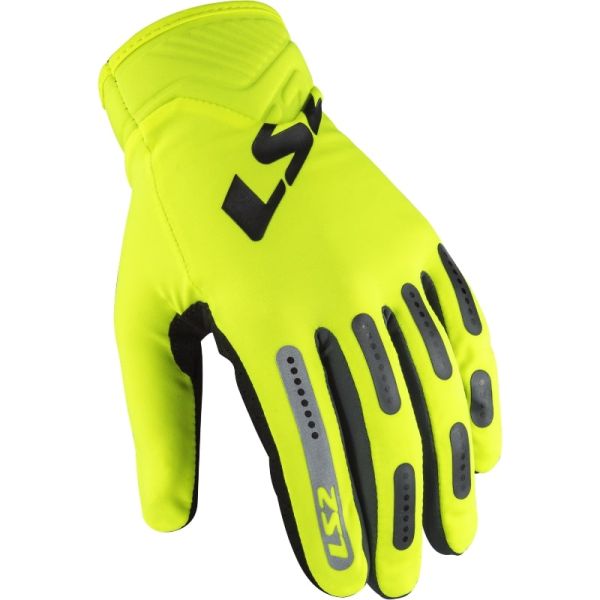 Рукавички LS2 Bend Man Gloves Hi-Vis Yellow Grey