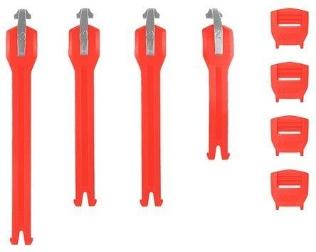 Змінні стяжки Leatt Strap Kit 6.5 Boot Red